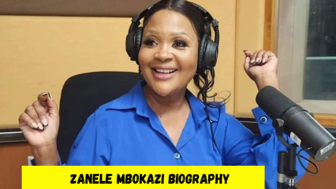 zanele mbokazi biography