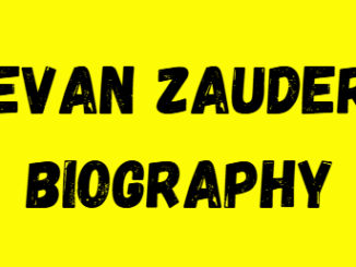 evan zauder biography