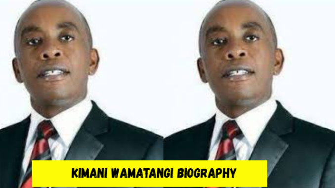kimani wamatangi biography